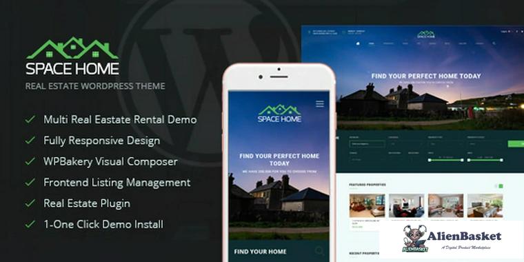 73693  Space Home v2.1.2 - Real Estate WordPress Theme