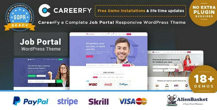 81097  Careerfy v3.1.0 - Job Board WordPress Theme