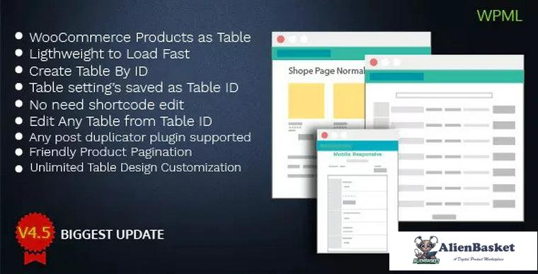 74534  Woo Product Table Pro v4.5 - Making Quick Order Table
