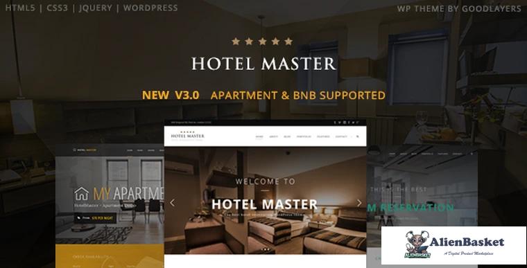 72693  Hotel Master v3.11 - Hotel Booking WordPress Theme