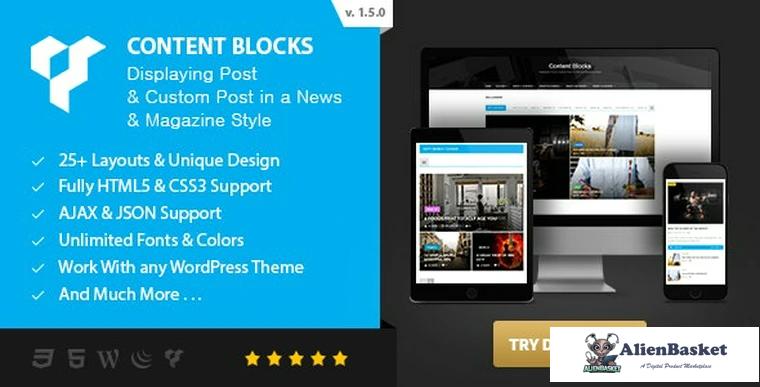 78166  Content Blocks Layout For WPBakery Page Builder (Visual Composer) v1.5.0 - News & Magazine St