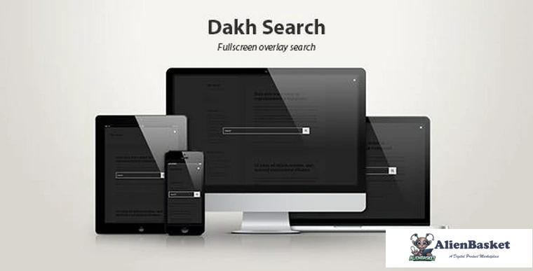 75992  Dakh Search - Fullscreen Overlay Search