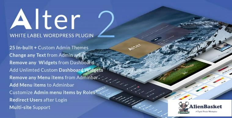 93396  WpAlter v2.4.8 - White Label Wordpress Plugin