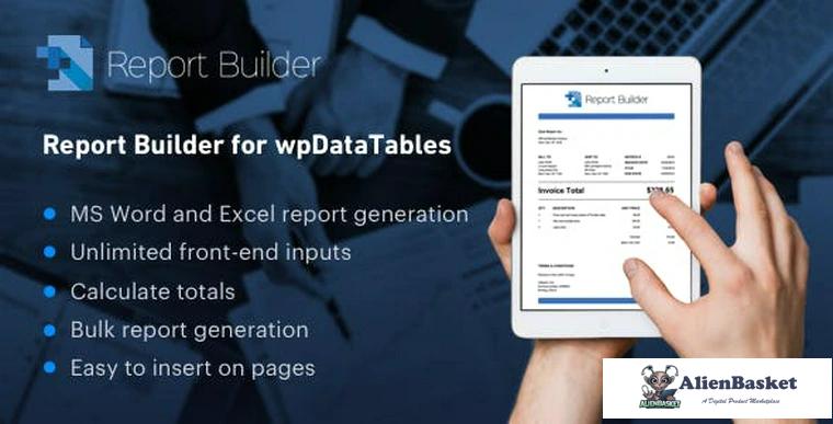 90545  Report Builder add-on for wpDataTables v1.3.5