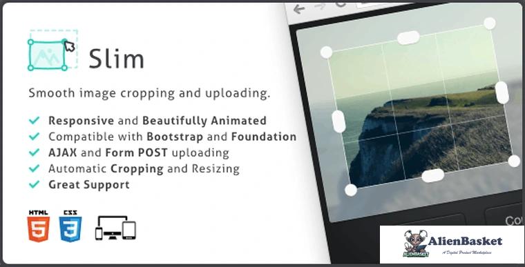 78726  Slim Image Cropper v1.8.0 - Responsive Uploading and Ratio Cropping Plugin