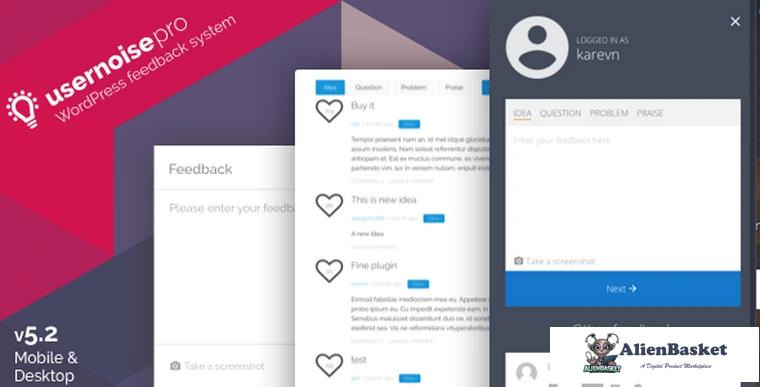 67671  Usernoise Pro Modal Feedback & Contact form v5.2.9