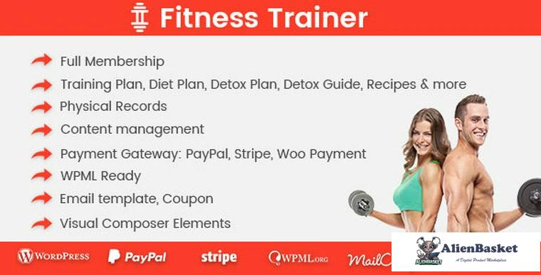 75113  Fitness Trainer v1.3.1 - Training Membership Plugin