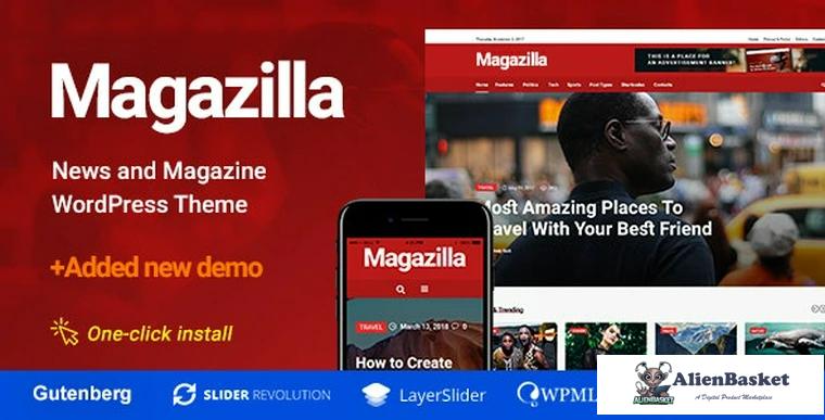 92422  Magazilla v1.1.3 - News & Magazine Theme