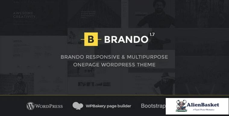 93144  Brando v2.4 - Responsive and Multipurpose OnePage WordPress Theme