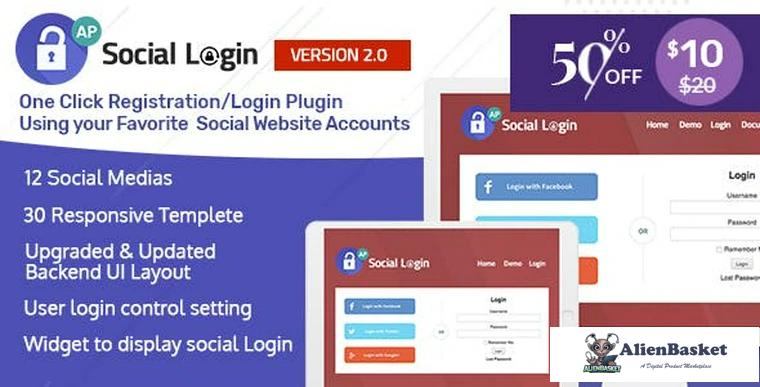 75327  AccessPress Social Login v2.0.0