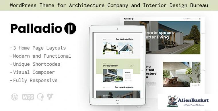 90112  Palladio v1.1.6 - Interior Design & Architecture Theme