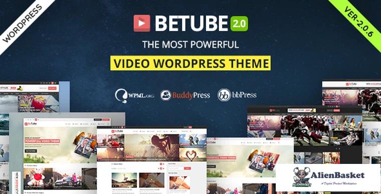 71981  Betube v2.0.6 - Video WordPress Theme