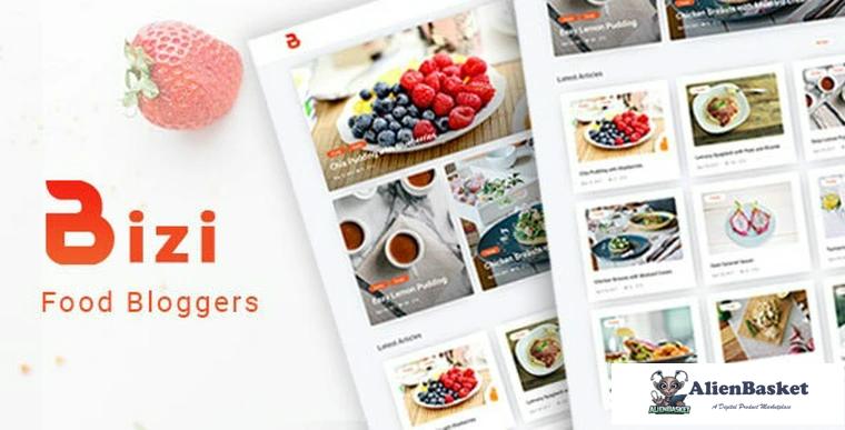 79947  Bizi v2.0.1 - A WordPress Theme for Food Bloggers