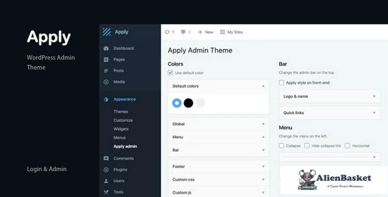 82280  Apply v1.0.0 - WordPress Admin Theme