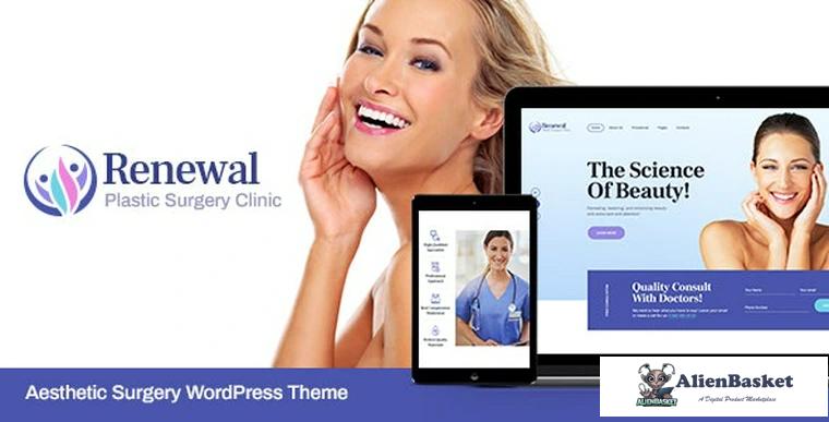 81236  Renewal v1.0.2 - Plastic Surgery Clinic Medical WordPress Theme