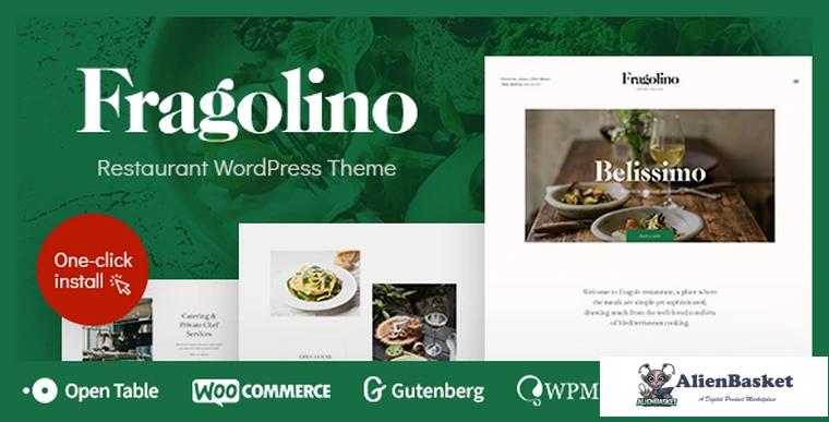 85213  Fragolino v1.0.3 - an Exquisite Restaurant WordPress Theme