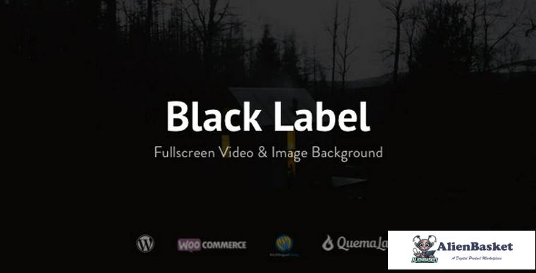 67864  Black Label v4.0.5 - Fullscreen Video & Image Background