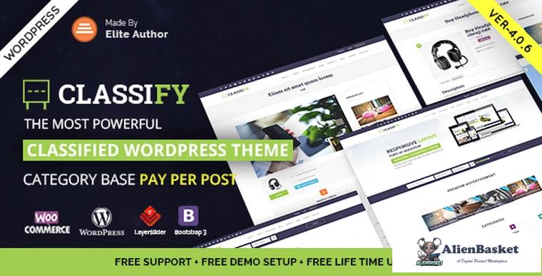 69950  Classify v4.0.4 - Classified Ads WordPress Theme