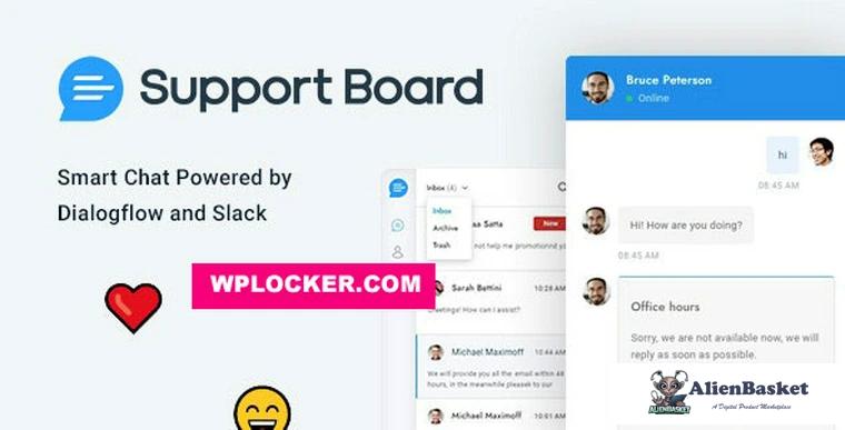 95015  Support Board v3.7.4 - Chat WordPress Plugin - Chat & Support