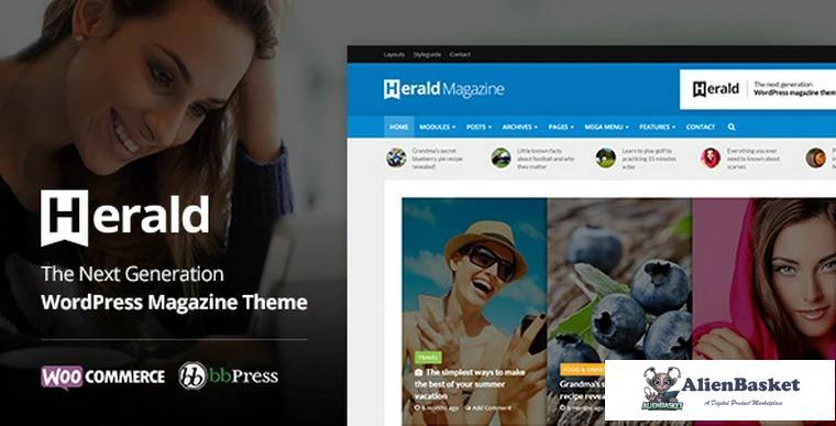 86018  Herald v2.3.2 - News Portal & Magazine WordPress Theme