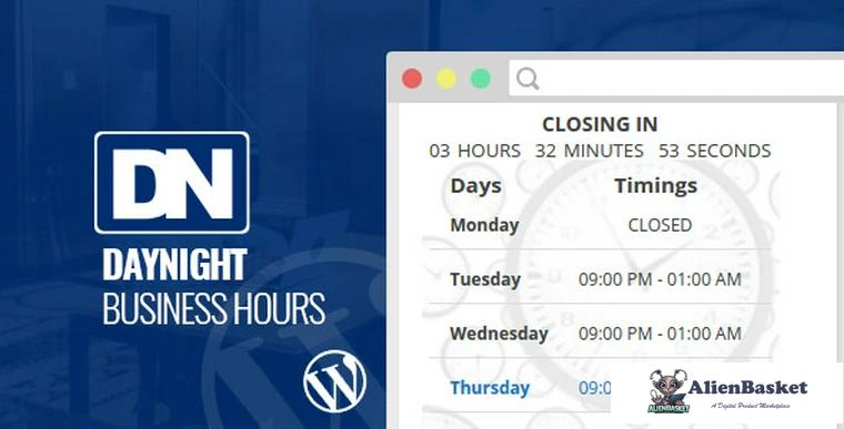 67869  Day Night Business Hours WordPress Plugin v1.0.1