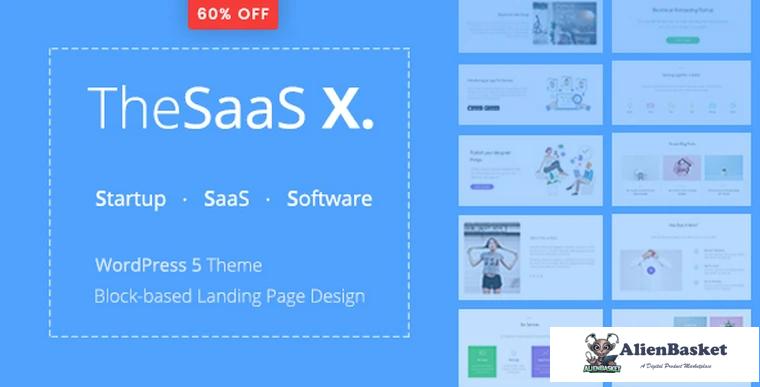 73651  TheSaaS X v1.0.2 - Responsive SaaS, Startup & Business