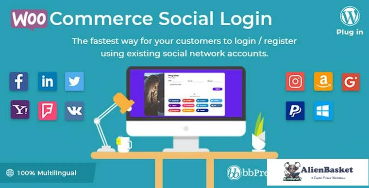 74158  WooCommerce Social Login v1.9.0 - WordPress plugin