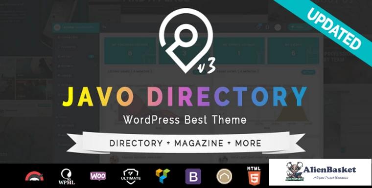 68458  Javo Directory v3.3.8 - Wordpress Theme