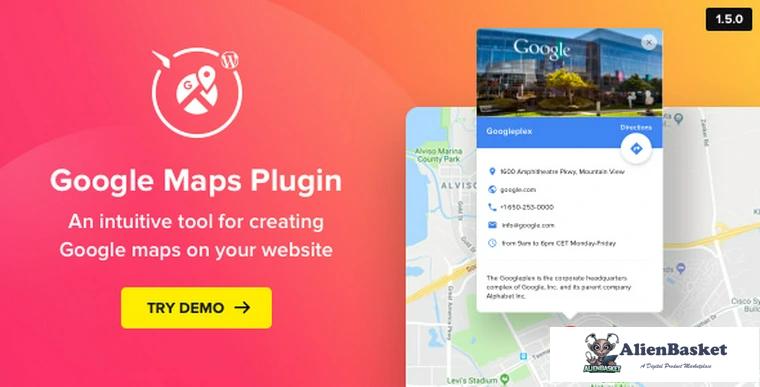 70574  WP Google Maps v1.5.0 - Map Plugin for WordPress