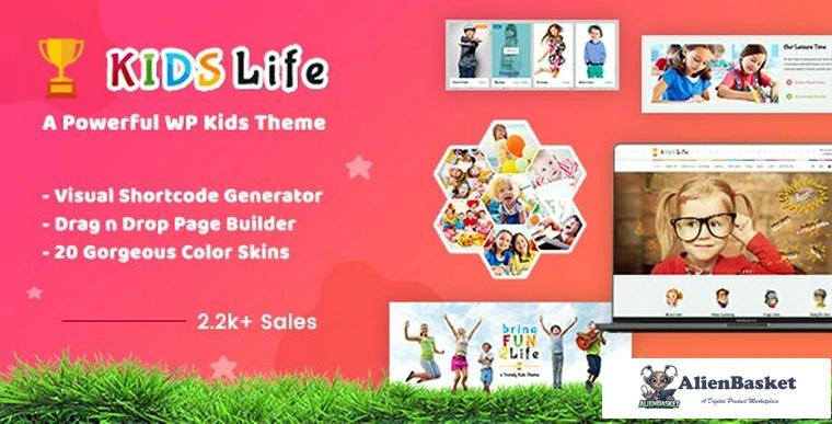 89291  Kids Life v4.2 - Children School Theme