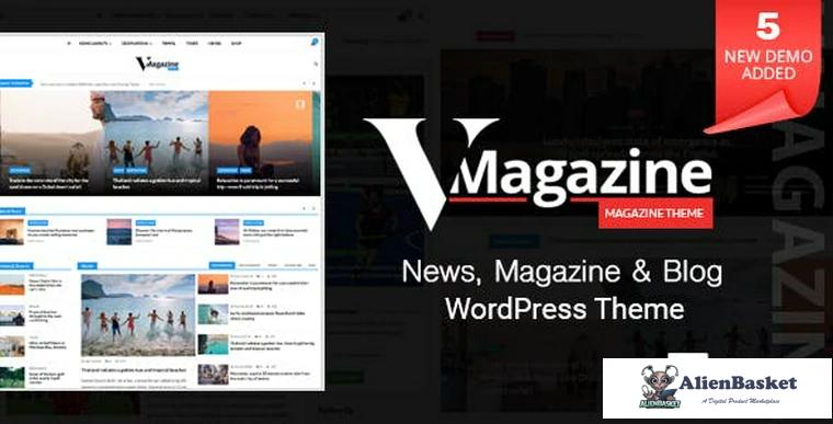 81407  Vmagazine v1.1.6 - Blog, NewsPaper, Magazine Themes