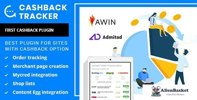 83007  Cashback Tracker v1.2.1 - Wordpress Plugin