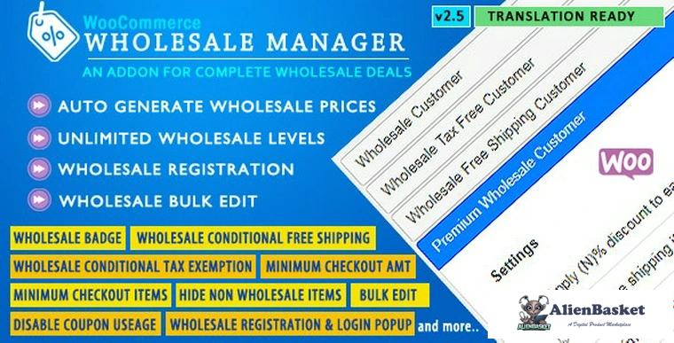 80247  WooCommerce Wholesale Manager v2.5