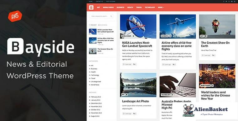 94757  Bayside v2.7 - Responsive WordPress Theme