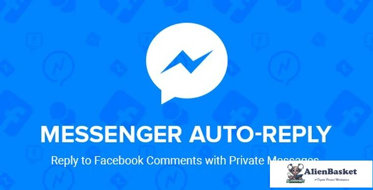82201  Facebook Messenger Auto-Reply v2.5