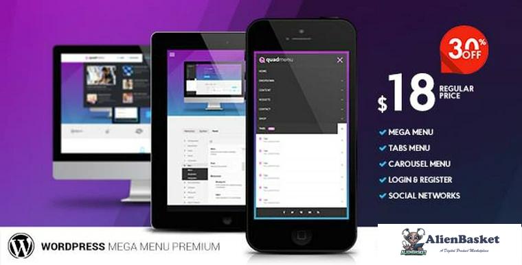 71660  QuadMenu v1.5.2 - Themes Developer Mega Menu