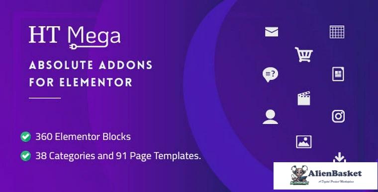 77702  HT Mega Pro v1.0.2 – Absolute Addons for Elementor Page Builder