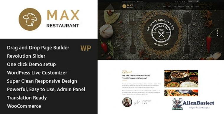 71104  Restaurant v1.3.2 - Responsive WordPress Theme