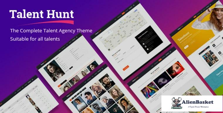 70130  Talent Hunt v1.0.5 - Theme for Model Talent Management Services