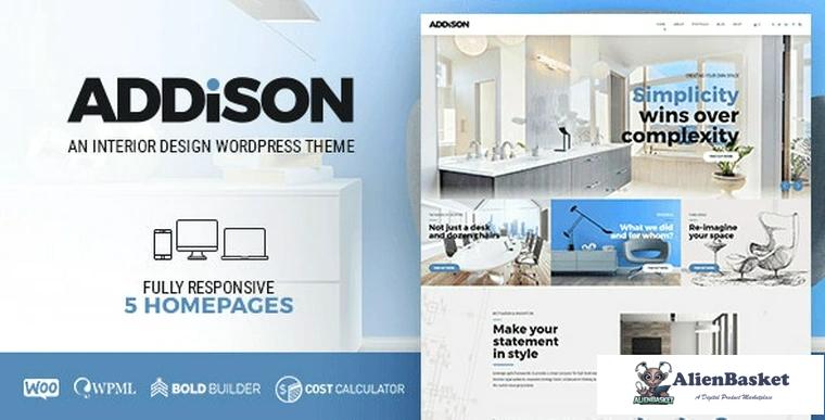 85076  Addison v1.2.8 - Architecture & Interior Design