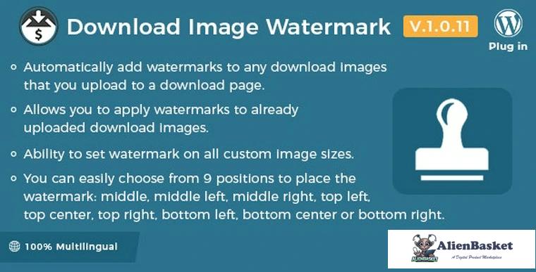 81000  Easy Digital Downloads - Download Image Watermark v1.0.11