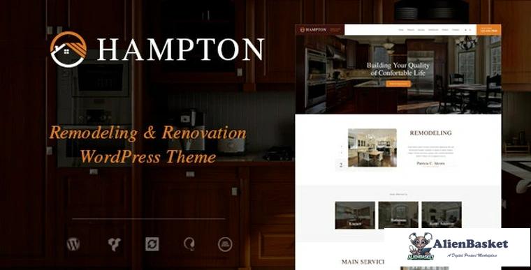 92227  Hampton v1.1.10 - Home Design and House Renovation WordPress Theme