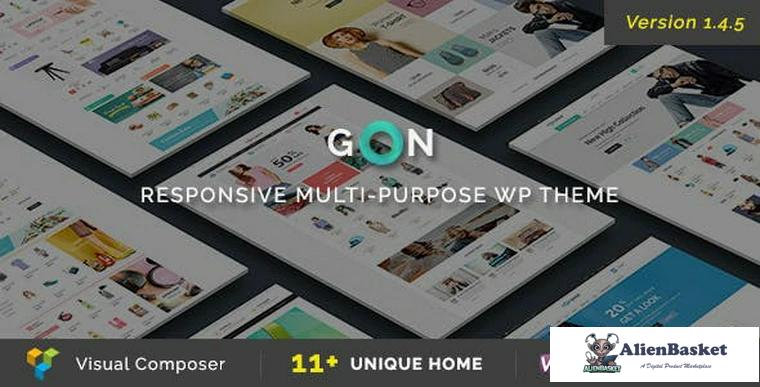 75168  Gon v1.4.5 - Responsive Multi-Purpose WordPress Theme