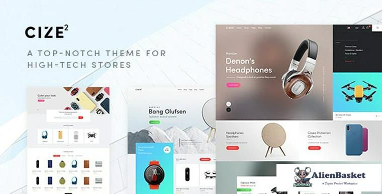 86568  Cize v1.1.9 - A Top Notch Theme For High Tech Stores (RTL Supported)