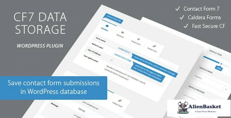 70632  Contact Form CF7 Data Storage v1.1