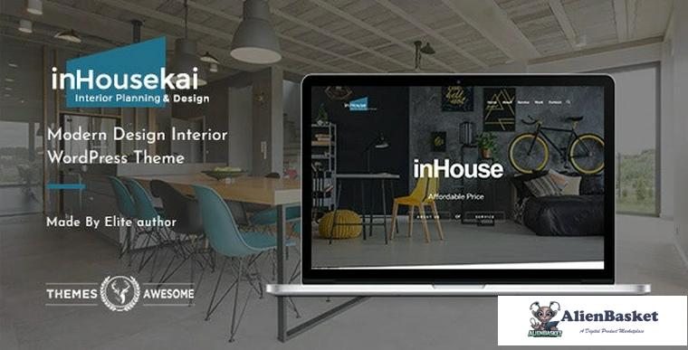 80606  Inhousekai v1.3 - Modern Design Interior WordPress Theme