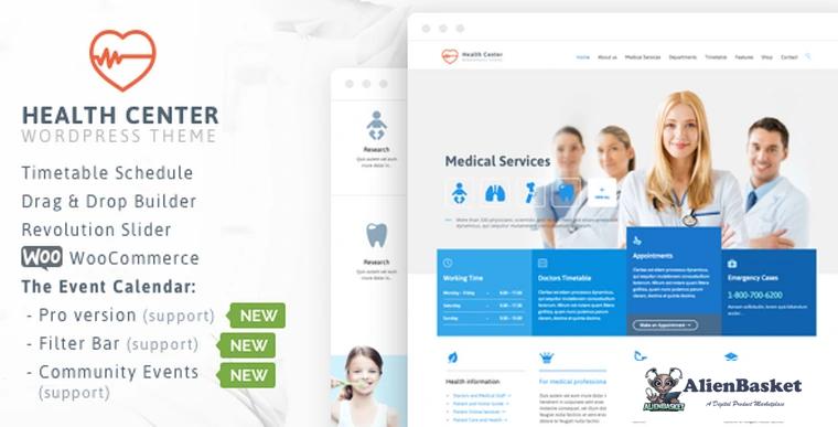 86825  Health Medical Center v25.0 - Responsive Theme