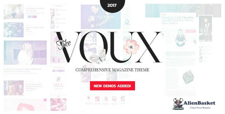 69252  The Voux v4.5.3.1 - A Comprehensive Magazine Theme