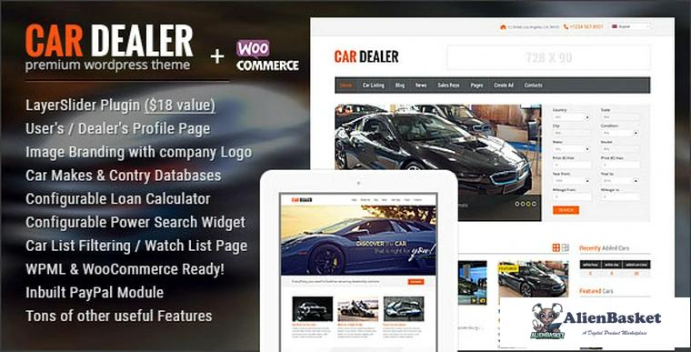 72171  Car Dealer v1.4.6 - Automotive Responsive WordPress Theme