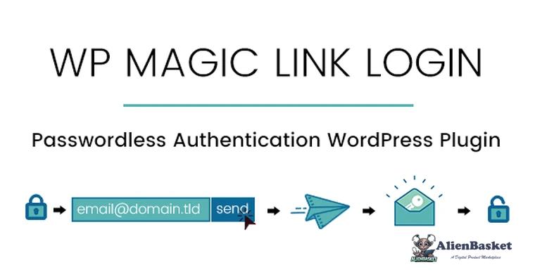 87014  WP Magic Link Login v1.5.8 - Passwordless Authentication WordPress Plugin